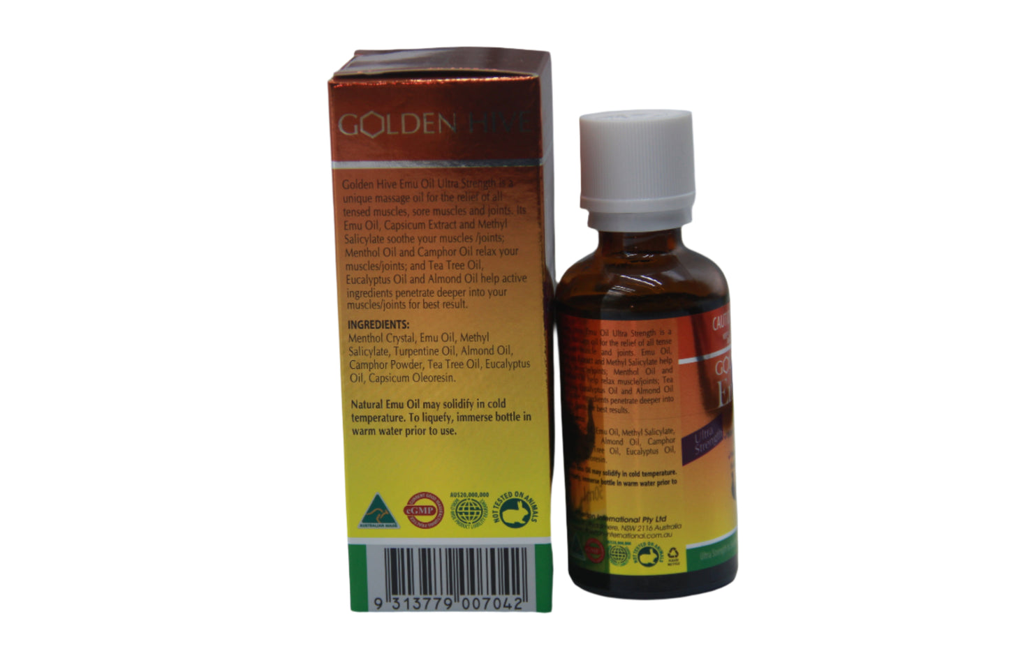 Golden Hive Ultra Strength Emu Oil