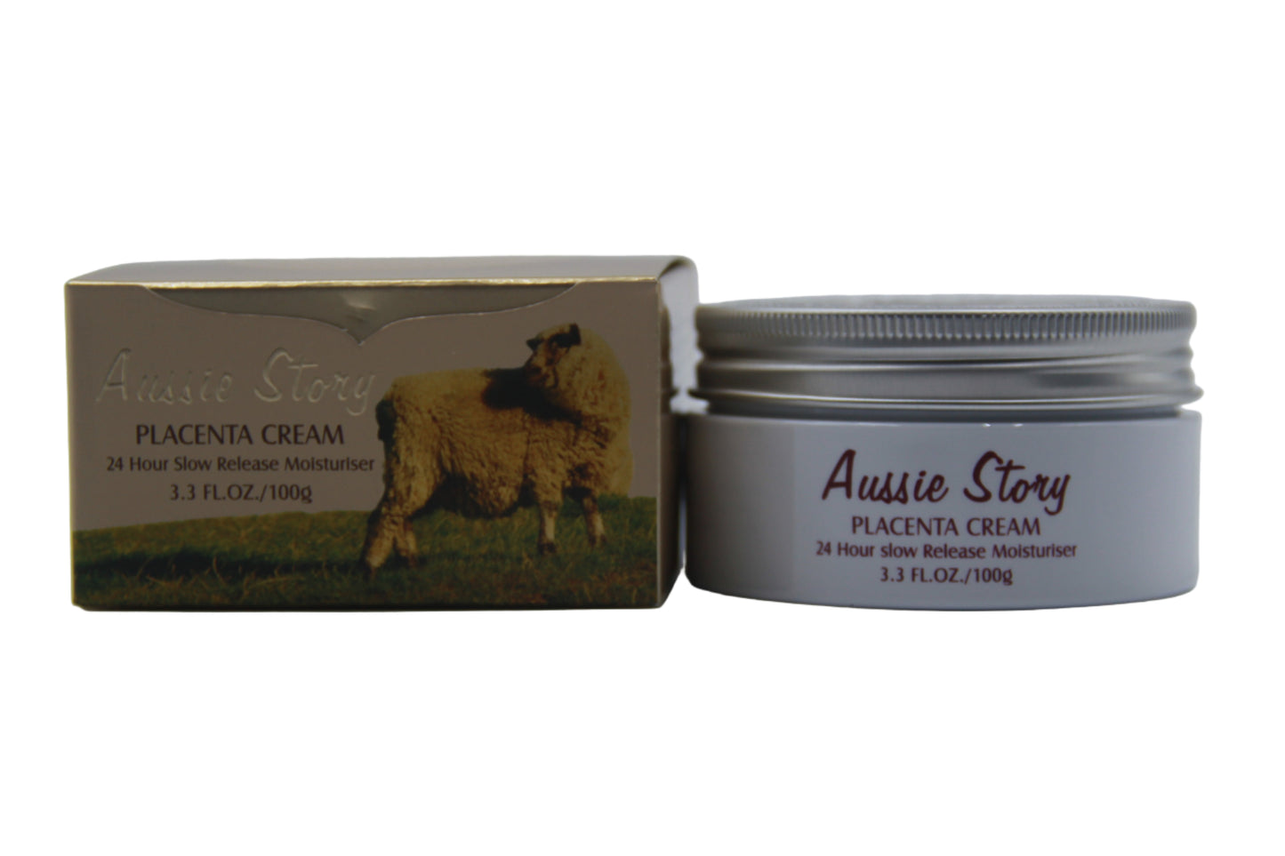 Aussie Story Placenta Cream 24 hour slow release moisturiser 100g