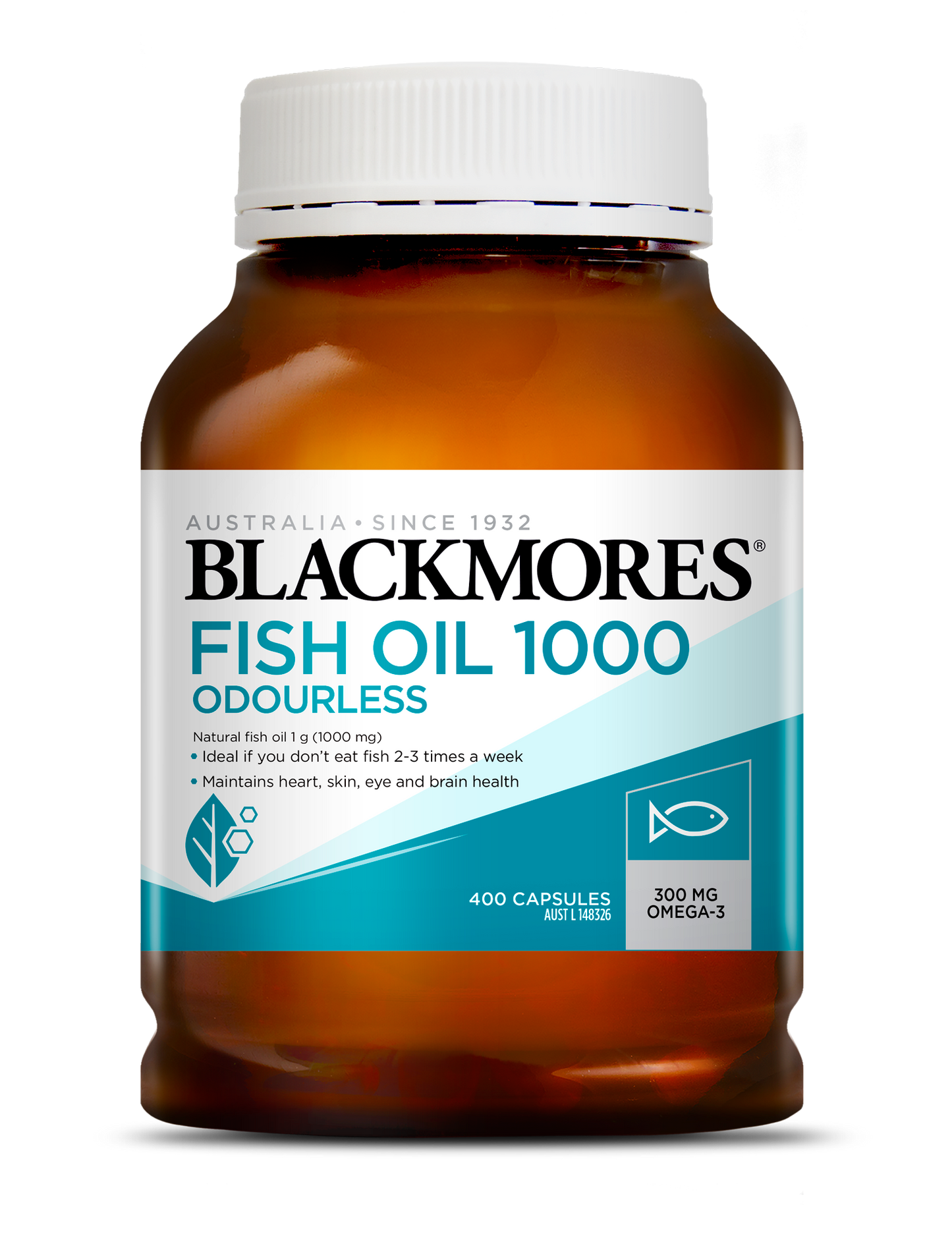 Blackmores Odorless Fish Oil 1000 400 Capsules