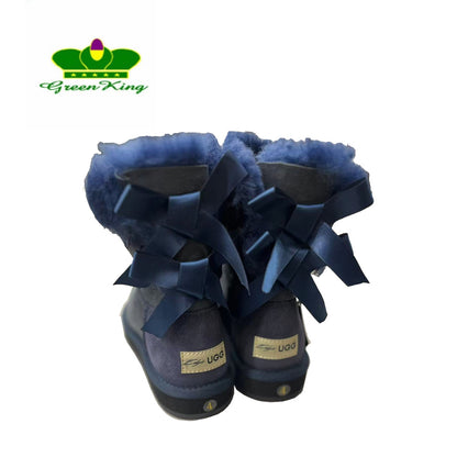 Dark Blue UGG Boots with bow Stock Clearance