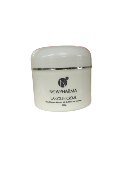 6 x NewPharma Lanoline Crèmes With Placenta Extract, Vit E, PEO and Squalene