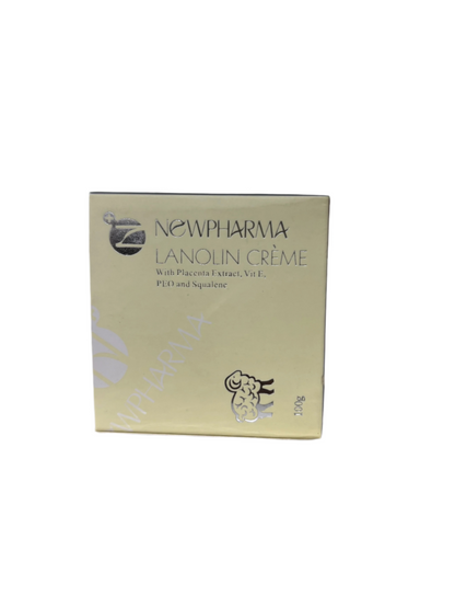 6 x NewPharma Lanoline Crèmes With Placenta Extract, Vit E, PEO and Squalene
