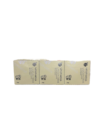 6 x NewPharma Lanoline Crèmes With Placenta Extract, Vit E, PEO and Squalene