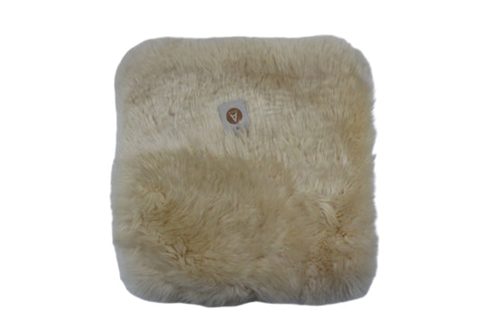 Long Wool Sheep Skin Cushion