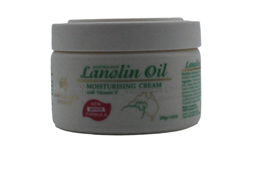 G&M Australian Lanolin Oil Moisturising Cream with Vitamin E