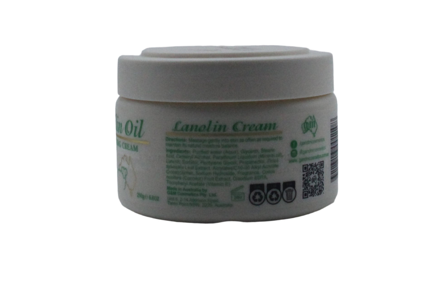 G&M Australian Lanolin Oil Moisturising Cream with Vitamin E