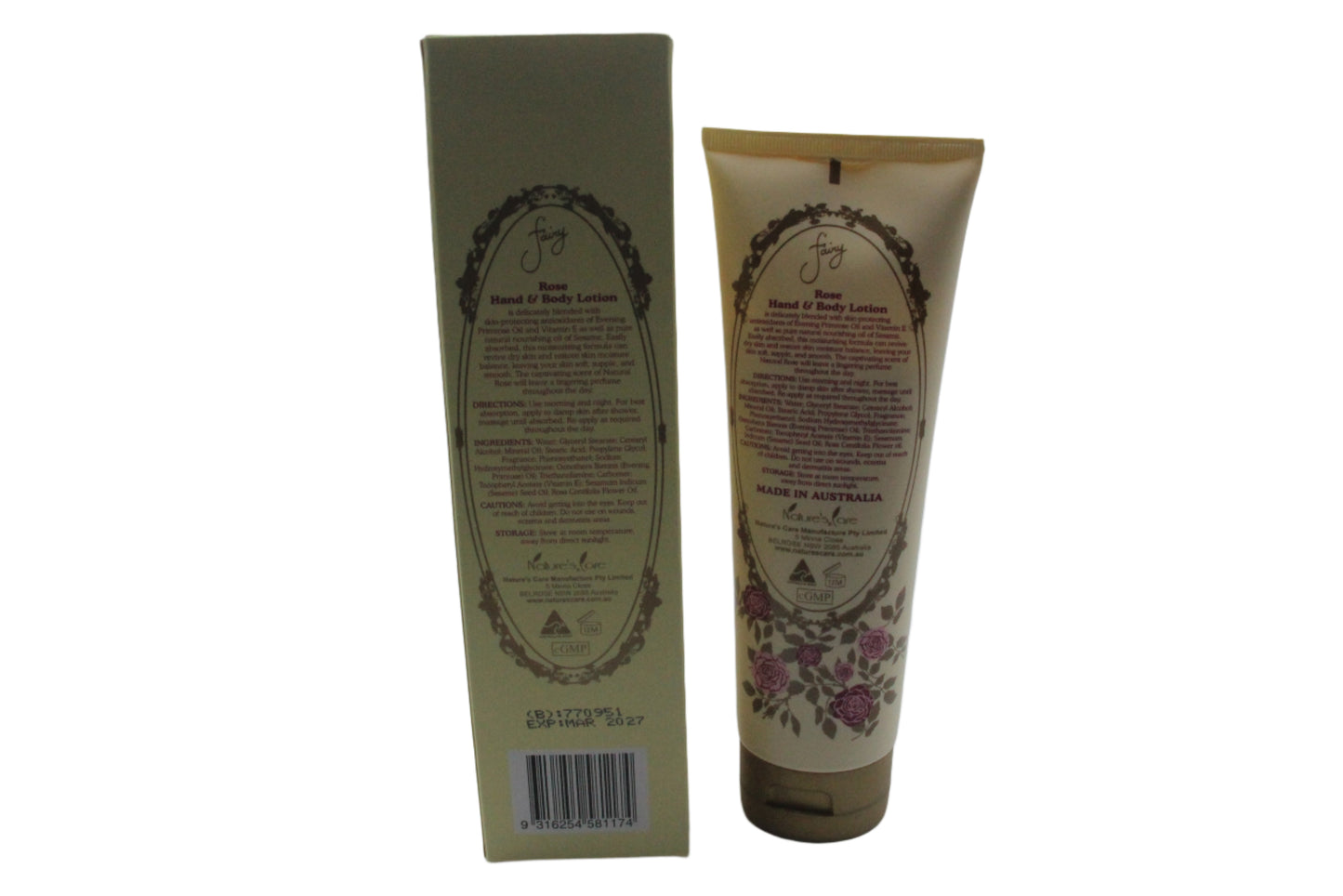 Fairy Rose hand & Body Lotion 250ml