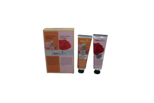 New Beauty Lanolin Cream with Manuka Honey and Lanolin Cream with Rose Hip Oil