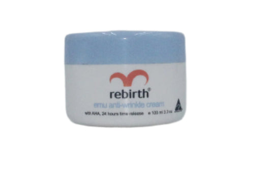 Rebirth Emu ANti-Wrinkle Cream with AHA 24 hours slow release