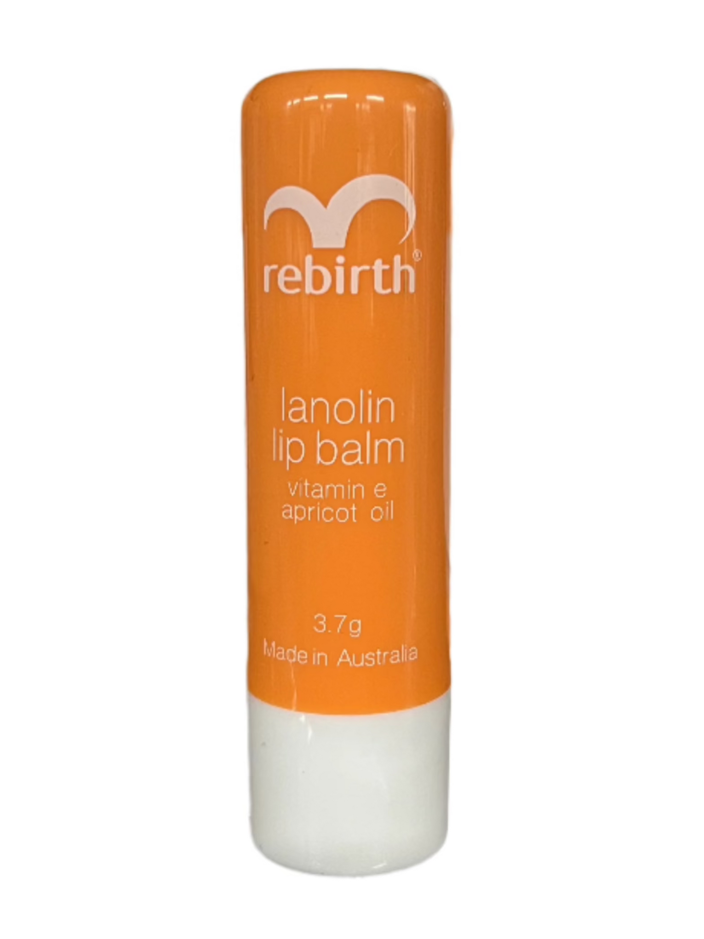 Rebirth Lanolin Lip Balm with Vitamin E and Apricot Oil