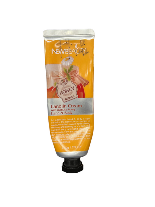 New Beauty Lanolin Cream with Manuka Honey and Lanolin Cream with Rose Hip Oil