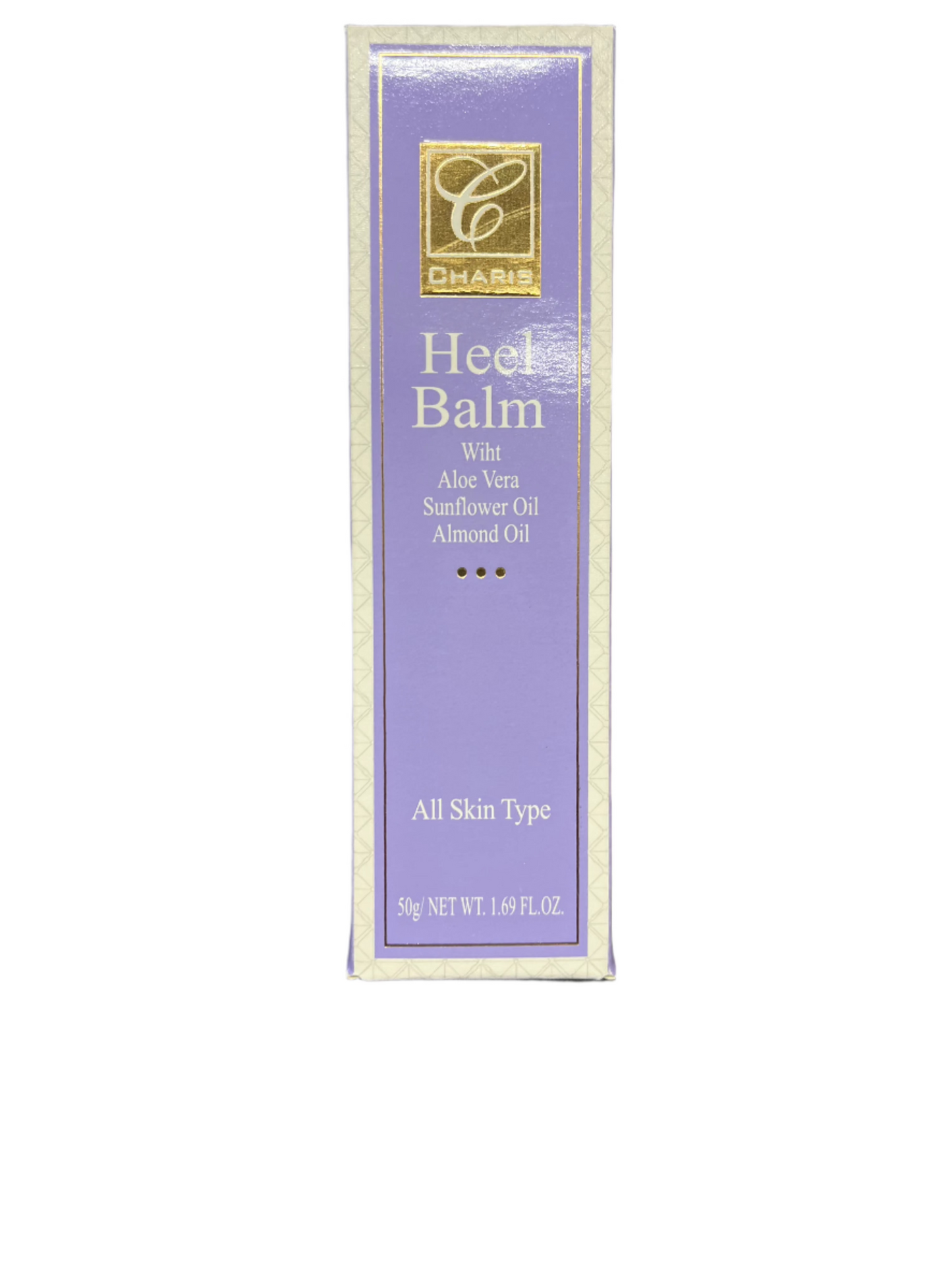 Charis Heel Balm with Aloe Vera, Sunflower Oil and Almond Oil