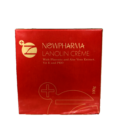 6 x NewPharma Lanolin Crèmes With Placenta and Aloe Vera Extract, Vit E and PEO